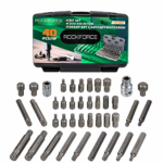 КОМПЛЕКТ НАКРАЙНИЦИ – ТОРКС 40 ЧАСТИ ROCKFORCE