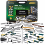 ГЕДОРЕ 1/4″, 3/8″, 1/2″ 142+6 ЧАСТИ ROCKFORCE PREMIUM - Image 2