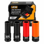 КОМПЛЕКТ ТЪНКОСТЕННИ УДАРНИ ВЛОЖКИ С ТЕФЛОНОВО ПОКРИТИЕ 1/2″ 4 ЧАСТИ JCB