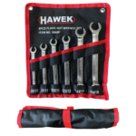 КОМПЛЕКТ СРЯЗАНИ КЛЮЧОВЕ ЗА ТРЪБИ 6 –18 ММ 6 ЧАСТИ HAWEK - Image 2