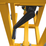МОБИЛНА ПНЕВМО-ХИДРАВЛИЧНА ПРЕСА ЗА ШЕНКЕЛНИ БОЛТОВЕ – ЗА КАМИОНИ 75 ТОНА JCB - Image 5