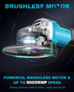 Акумулаторен Ъглошлайф Werstil 24v - Image 3