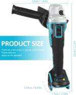 Акумулаторен Ъглошлайф Werstil 24v - Image 7