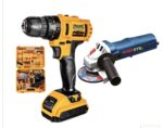 Комплект Ъглошлайф 880W и Винтоверт 24V WERSTIL
