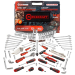 ГЕДОРЕ 1/4“, 3/8“, 1/2“ 142 ЧАСТИ FORCEKRAFT - Image 2